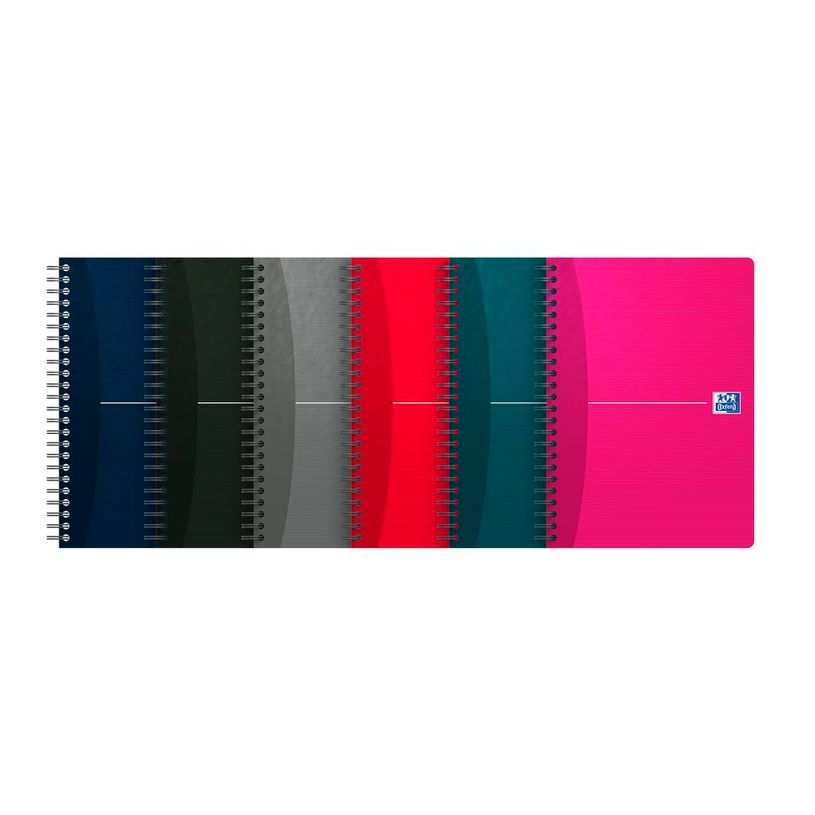 3020120022048-Oxford Office Essentials - Cahier à spirale A5 - 180 pages - petits carreaux (5x5 mm) - disponib-P_10983472_3-0