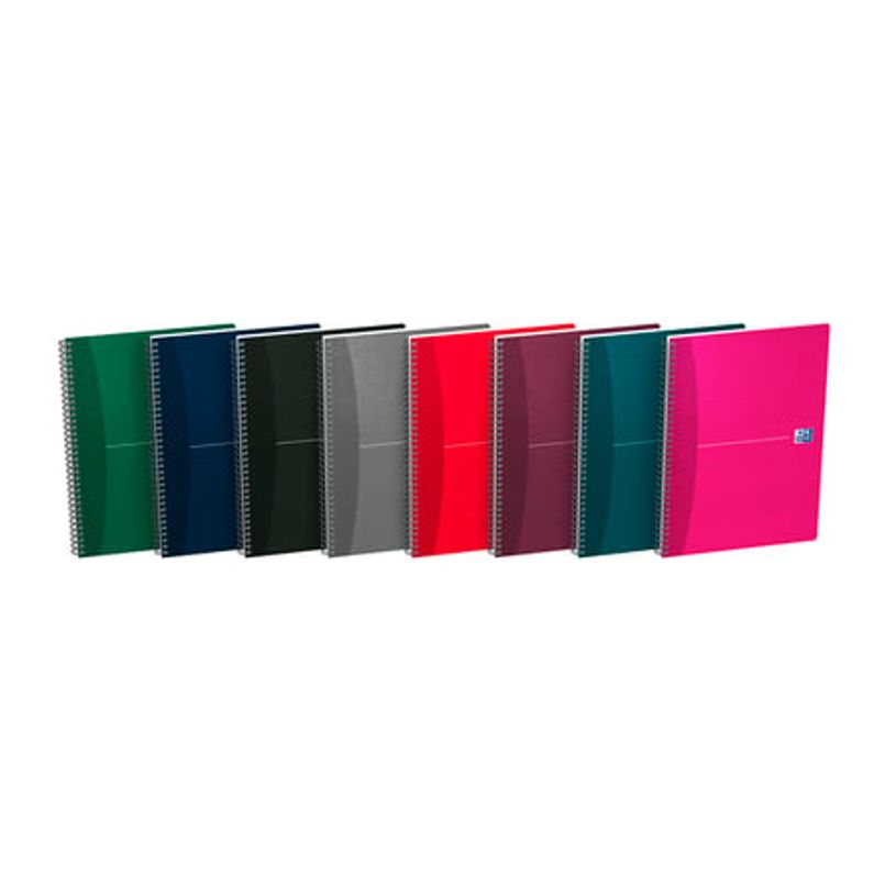3020120022109-Oxford Office Essentials - Cahier à spirale A4 (21x29,7 cm) - 180 pages - petits carreaux (5x5 mm) - disponib-P_10983772_3-0