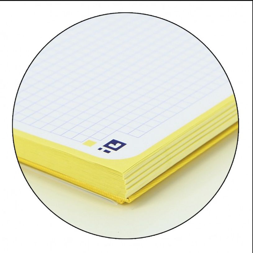 8412771083014-Oxford European Book 1 - Cahier à spirale A4+ - 160 pages - petits carreaux (5x5 cm) - jaune--1