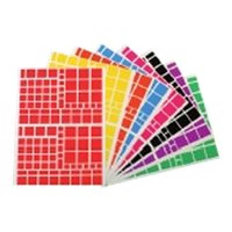 3270241192209-Apli - 10 feuilles gommettes carrées - coloris assortis-P_119220_1-0