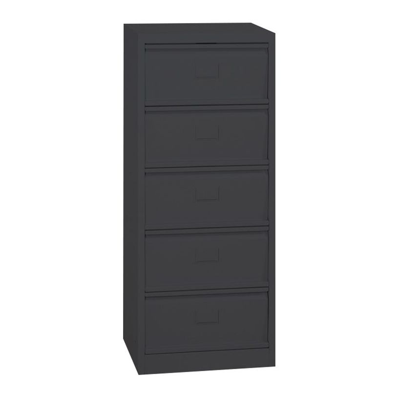 0000012200436-Colonne à clapets - L41 x H104 x P35 - 5 clapets - anthracite-P_1220043_1-0