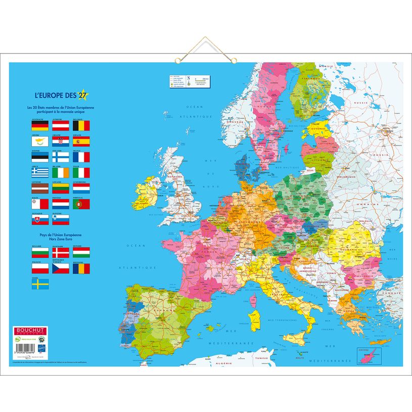 3592930026696-Calendrier bancaire année civile BOUCHUT "Uni-Compact" 43 x 55 cm Pefc 70 %--1