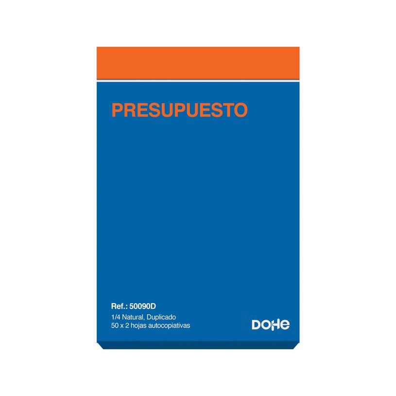 8421938500905-Dohe - Libro de referencias - 50 hojas - A5 - duplicado - sin copia de carbón--2
