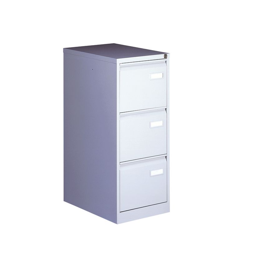 5020073257151-Classeur métallique monobloc professionnel - 3 tiroirs - H102 x L41 x P62 cm - gris clair-P_123030_1-0