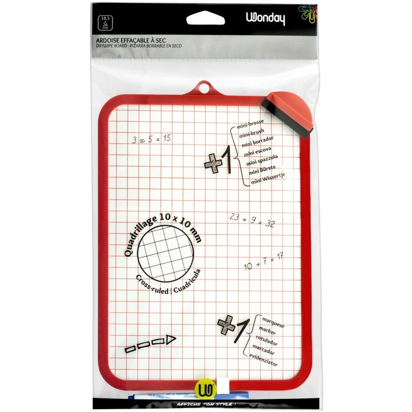 3457701240155-Wonday - Ardoise blanche - 18 x 26 cm - double face - brosse et marqueur inclus-P_124015_1-0
