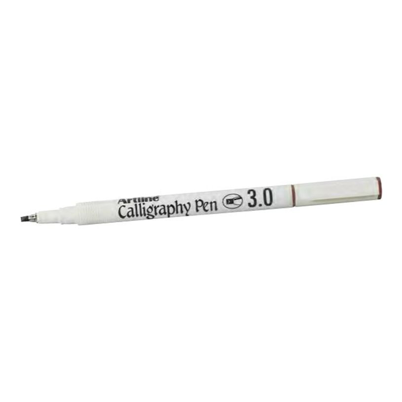 4549441006999-Artline - Marqueur permanent Calligraphie - pointre fibre moyenne - noir-P_127401_1-0