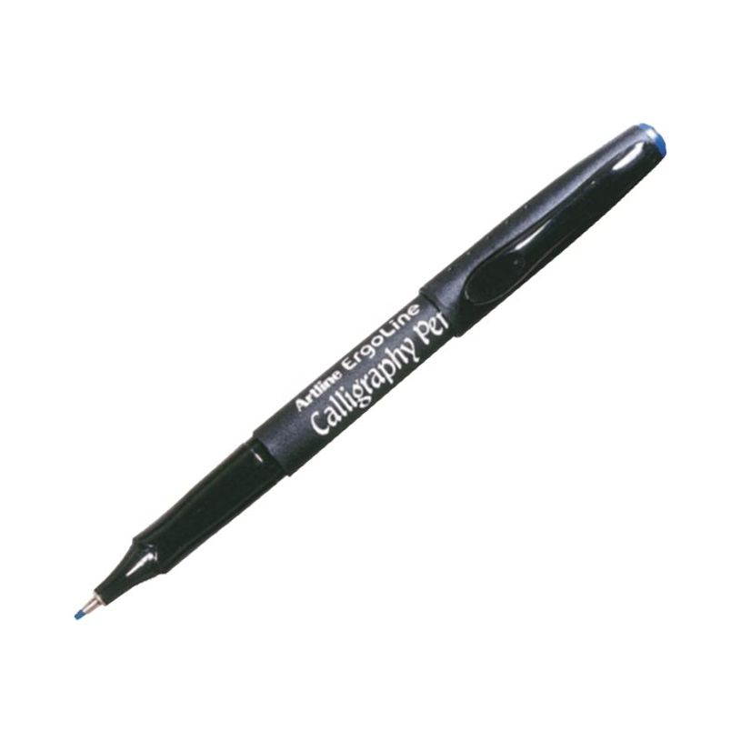 4549441006968-Artline - Marqueur permanent Calligraphie - pointre fibre fine - bleu-P_128392_1-0