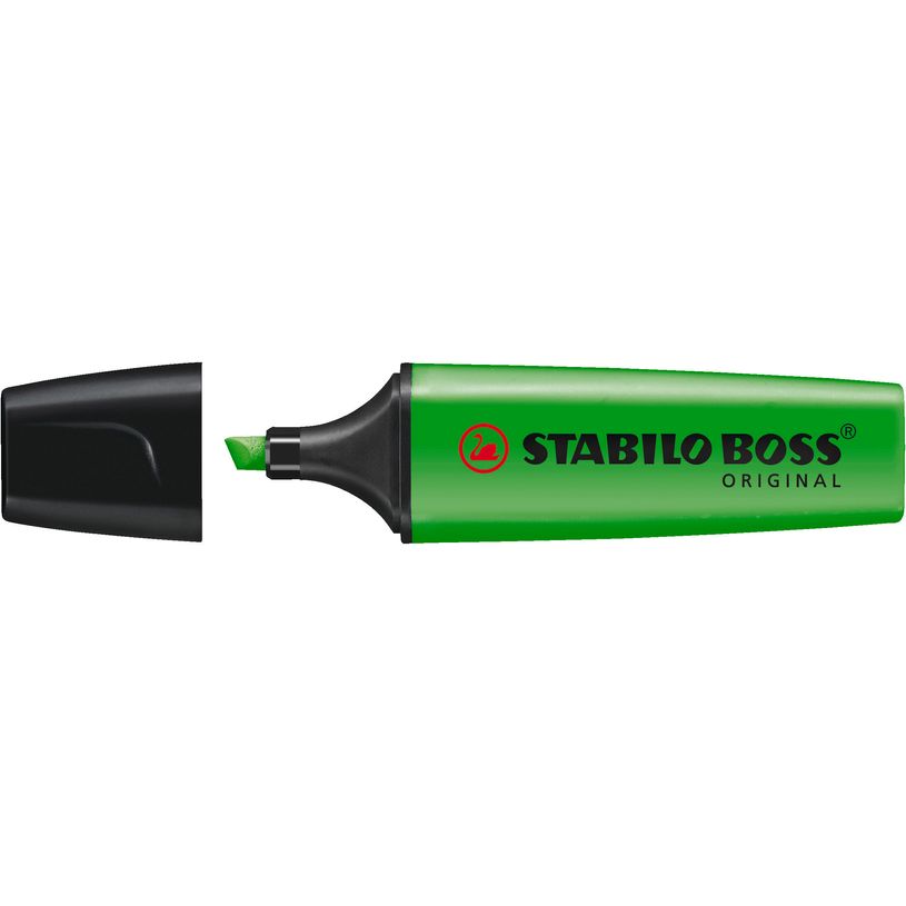 4006381333641-STABILO BOSS ORIGINAL - Surligneur fluo - vert--1