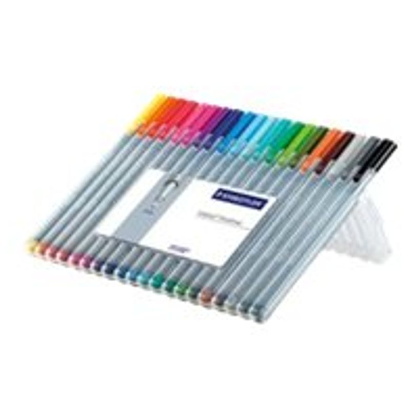 4007817334102-STAEDTLER triplus 334 - Pack de 20 feutres fins - 0.3 mm - couleurs assorties-P_133420_3-0