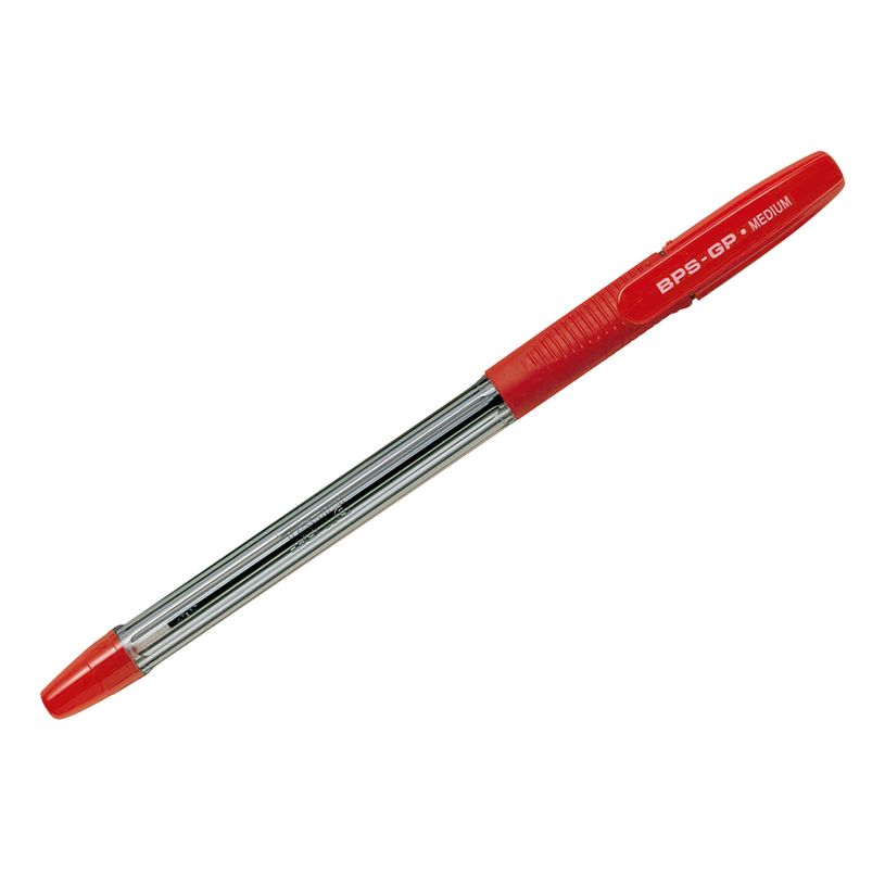 4902505142802-Pilot BPS-GP - Bolígrafo - rojo - tinta basada en tintes - 1 mm - medio--2