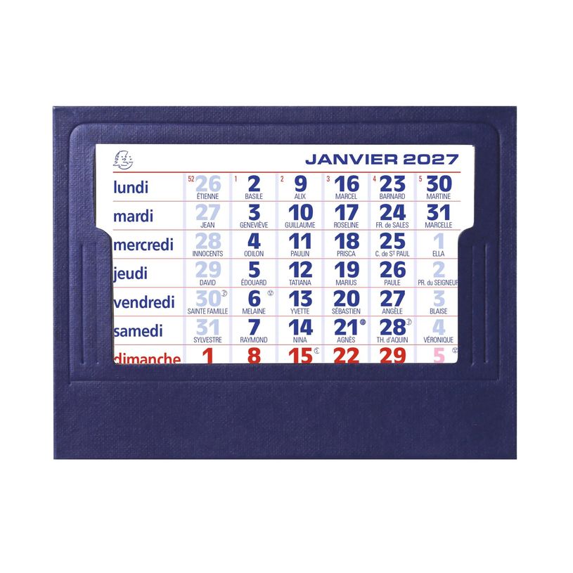3660942007382-Chevalet complet - 1 mois par page - 13,5 x 10,5 cm - Exacompta--0