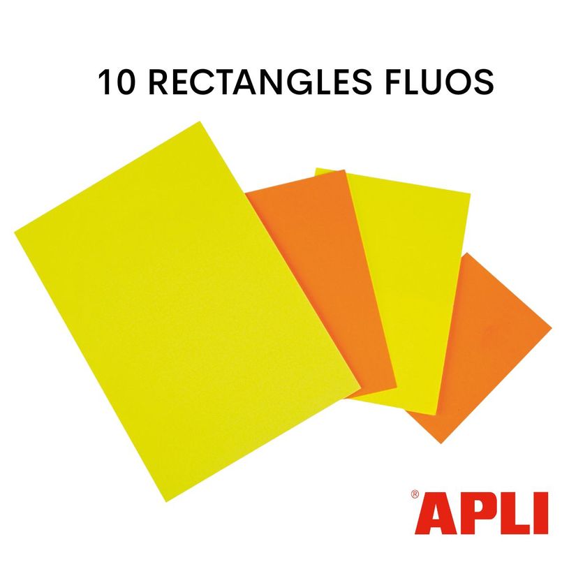 3270241409109-Apli Agipa - 10 cartons fluo effaçables - A4 - 780 g/m²--1
