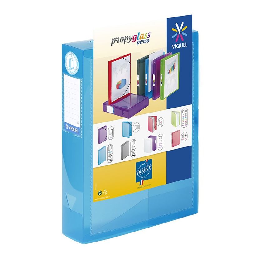 3135251421391-Viquel Propyglass - Boîte de classement personnalisable - dos 60 mm - disponible dans diff-P_14213903_2-1