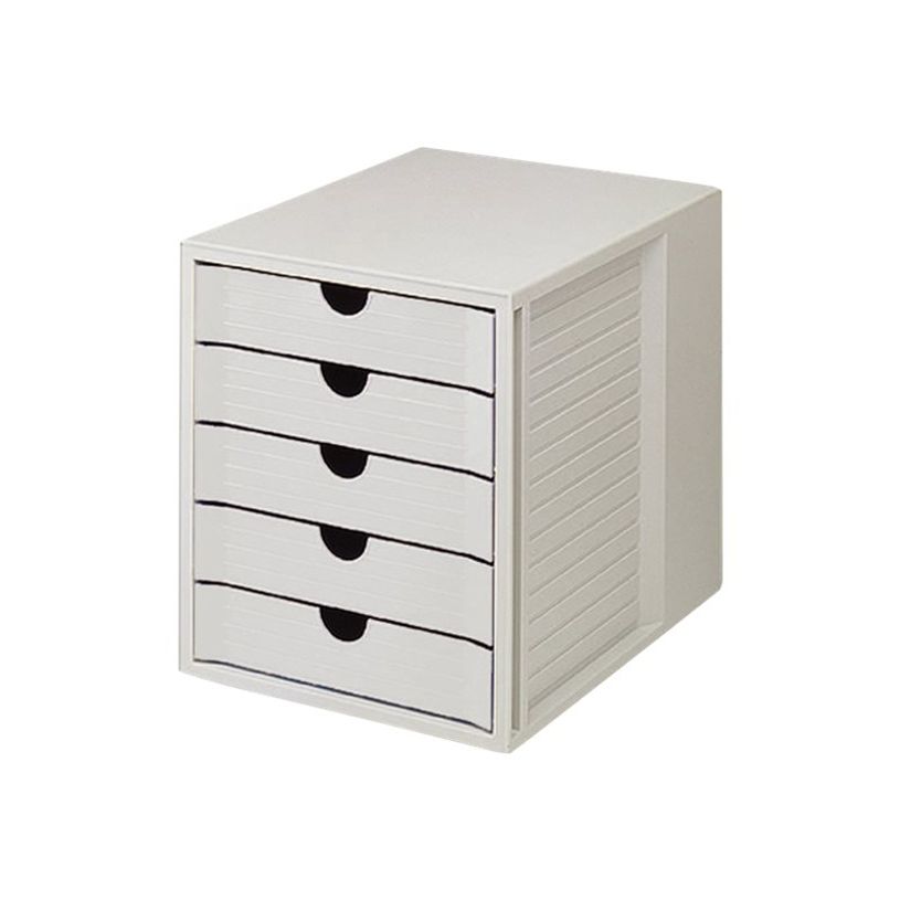 4012473145030-HAN Monitor - Module de classement 5 tiroirs - gris-P_145011_1-0