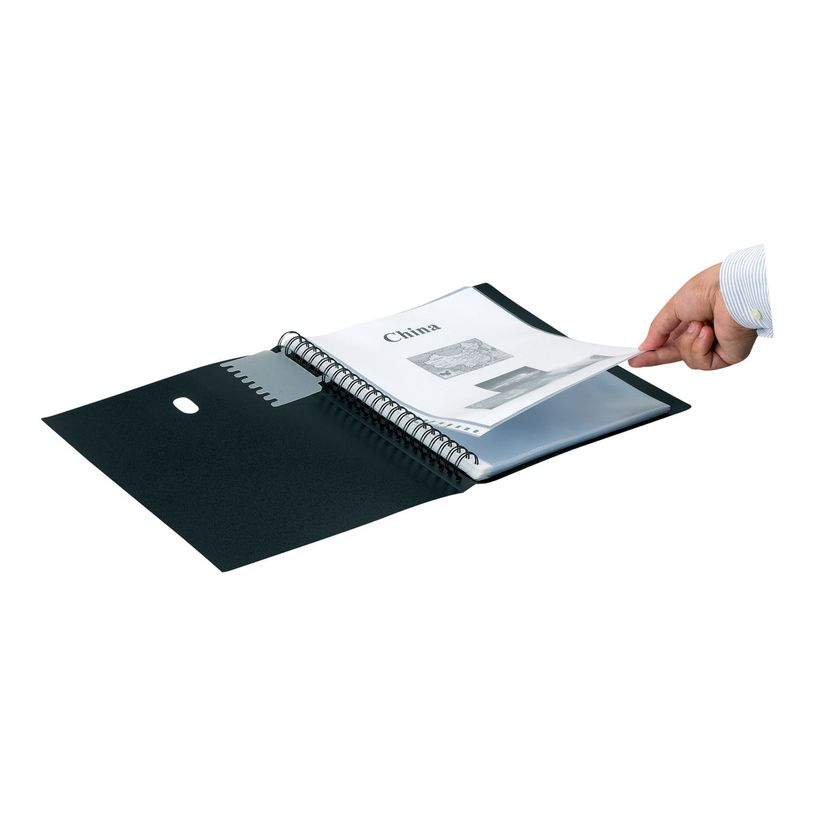 8413623940066-Grafoplas In&Out - Libro de pantalla de recambio - 40 compartimentos - para A4 - negro-P_149082_1-0