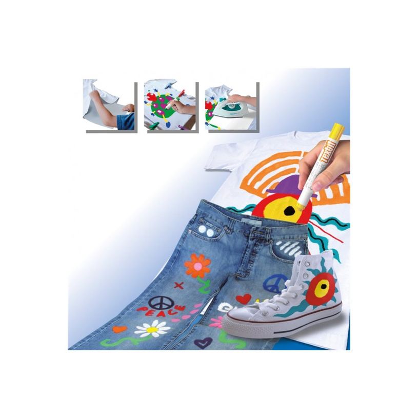 8414213105612-Playcolor Textil Pocket - Bâton de peinture - gouache - pour tissu - couleurs assorties - 5 -P_150232_3-2