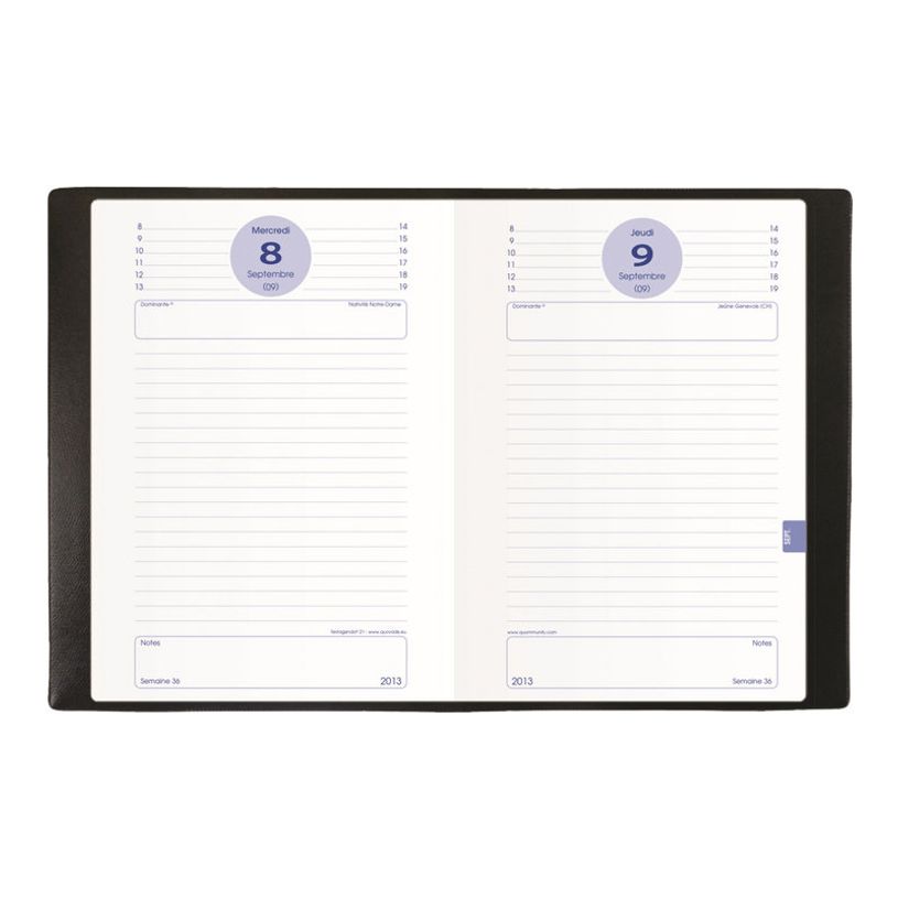 3371010129621-Quo Vadis - Agenda année scolaire - 2026-2027 - Textagenda 21 - Journalier - Français - Impala - Noir - 12 mois de se-P_173024_2-5