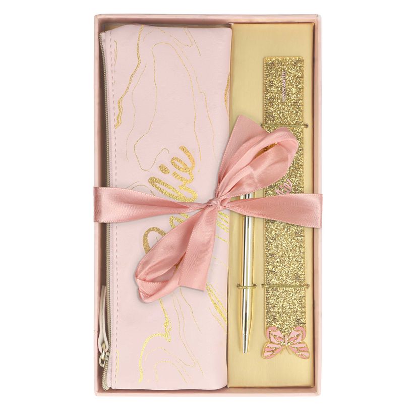 4014421181336-Stationery Set Barbie (stylo bille, règle, pochette en design Barbie)--1