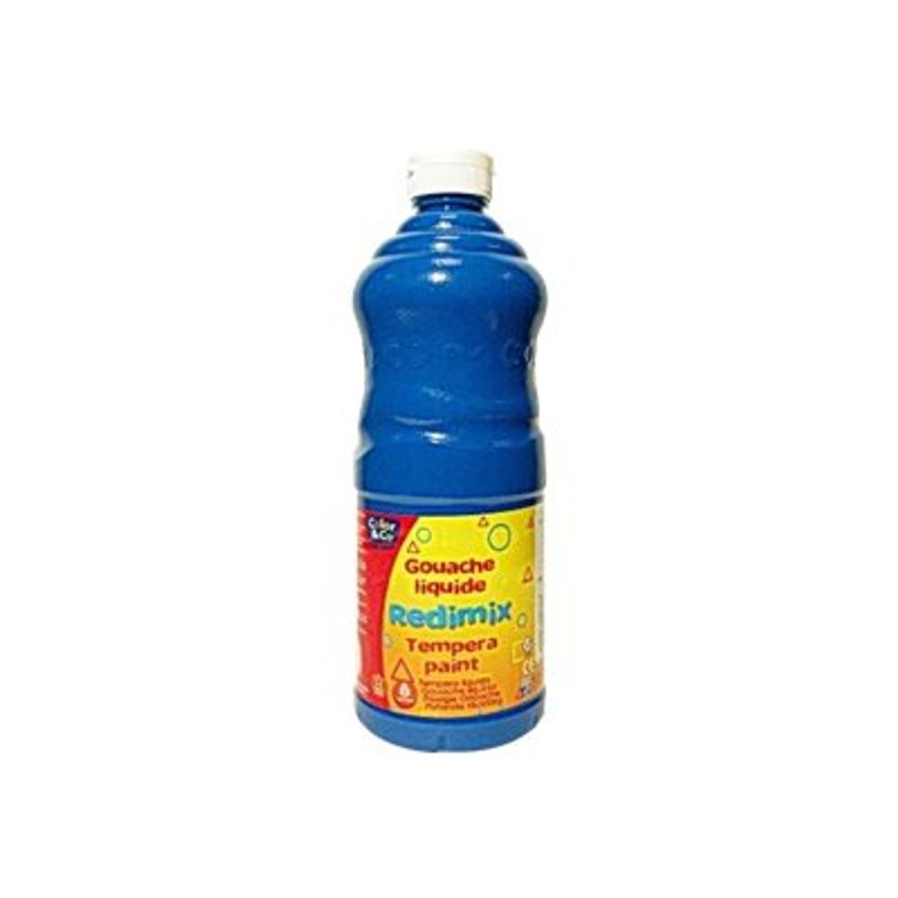 3013641880327-Lefranc Bourgeois REDIMIX - Peinture à tempera gouache - bleu primaire - 1 L-P_188032_2-1