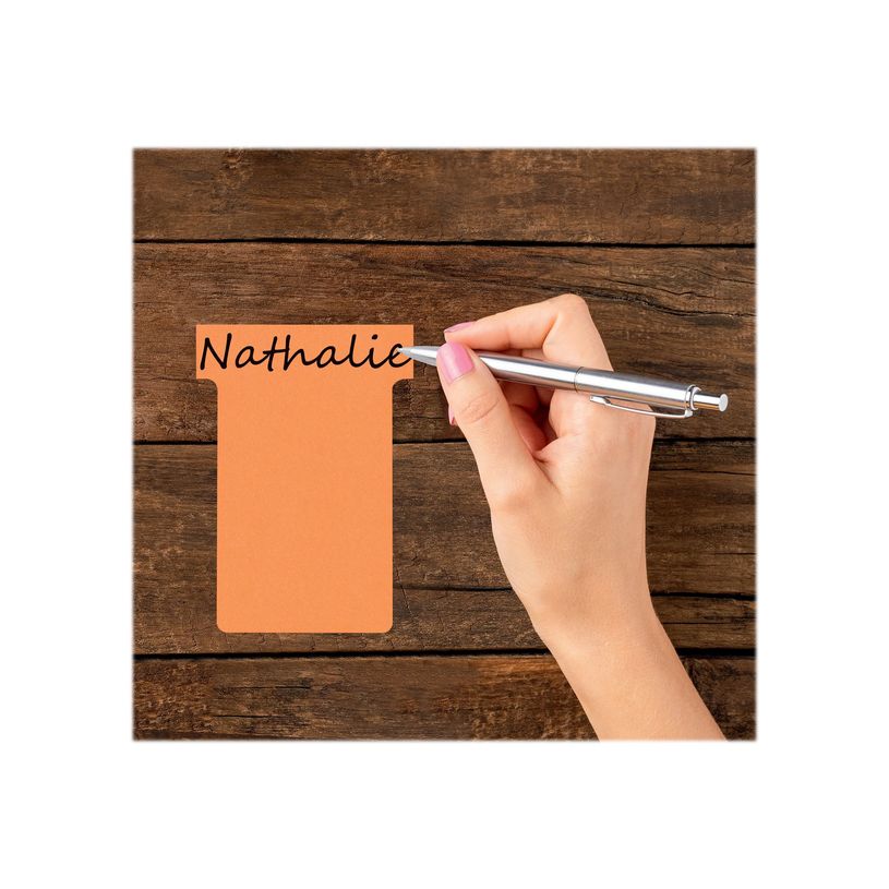 3147330002865-Nobo - 100 Fiches en T - Taille 1,5 - orange-P_2001509_9-5