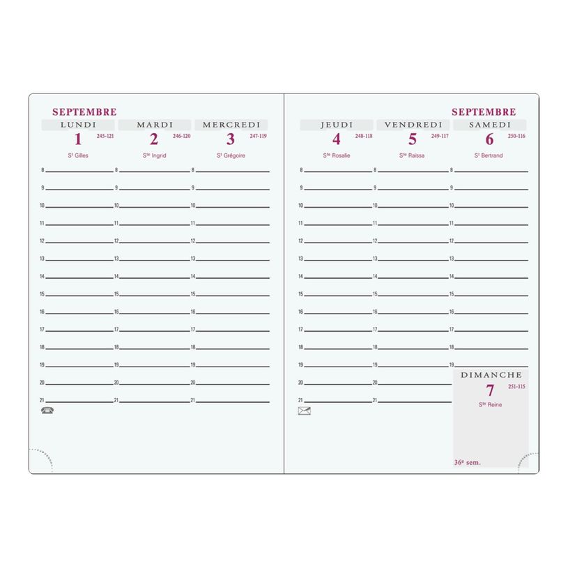 3660942000246-Agenda de poche Winner - 1 semaine sur 2 pages - 10,5 x 15,5 cm - disponible dans différent-P_2015446_7-6