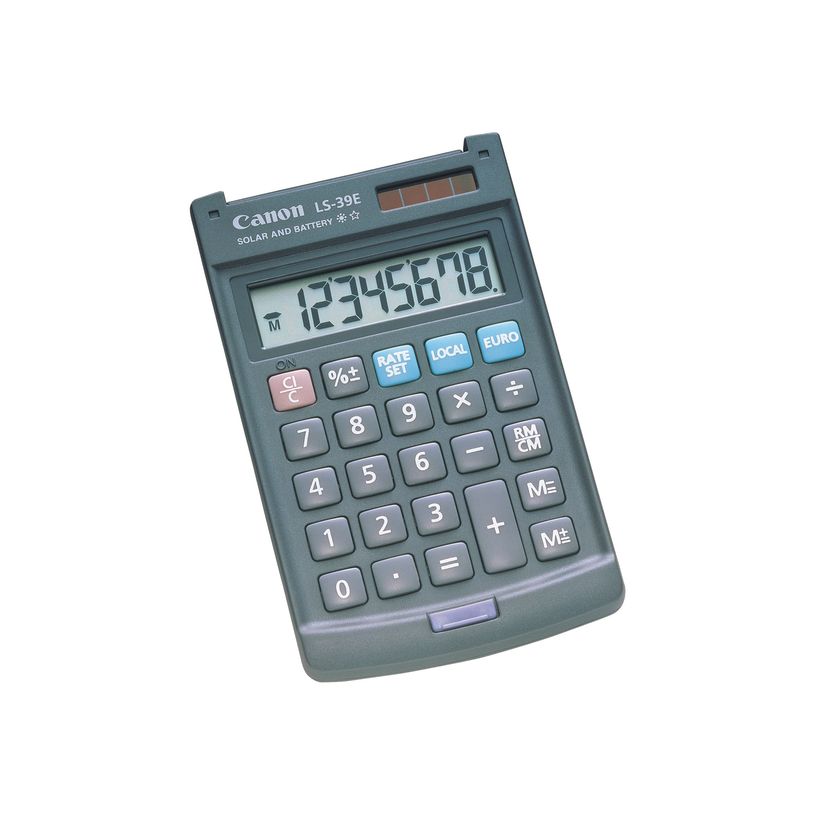4960999320267-Calculatrice de bureau Canon LS-39E - 8 chiffres - alimentation batterie et solaire-P_201839_4-0