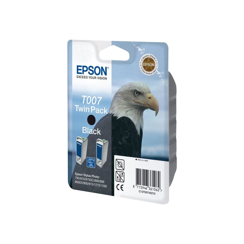 103436023596-Epson T007 Aigle - Pack de 2 - noir - original - cartouche d'encre -P_2020072_3-2