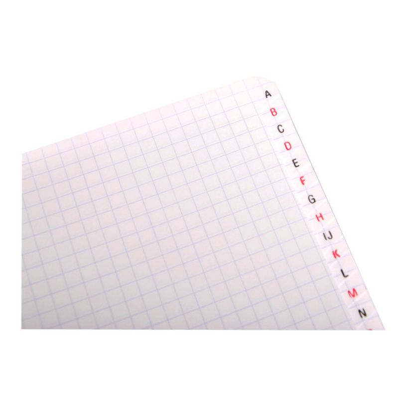 3329680686999-Clairefontaine - Répertoire à spirale 11 x 17 cm - 100 pages - petits carreaux (5x5 mm) - disponibl-P_2068699_5-4