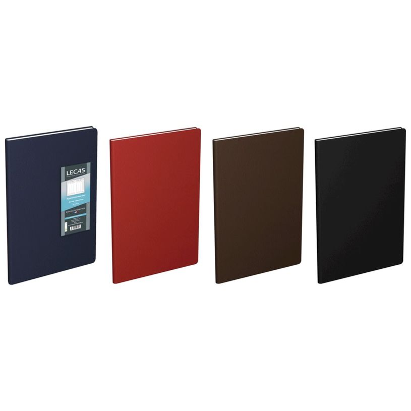 3147281207364-Agenda Classique - 1 semaine sur 2 pages - 16 x 24 cm - disponible dans différentes couleurs - Lecas--0