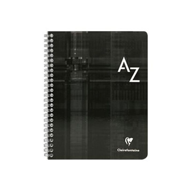 3329680894806-Clairefontaine - Répertoire à spirale 17 x 22 cm - 100 pages - grands carreaux (Seyes) - disponible-P_208948_1-0