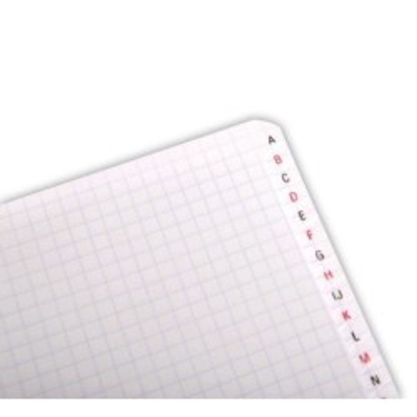 3329680894905-Clairefontaine - Répertoire à spirale 17 x 22 cm - 100 pages - petits carreaux (5x5 mm) - disponible dans diff--5