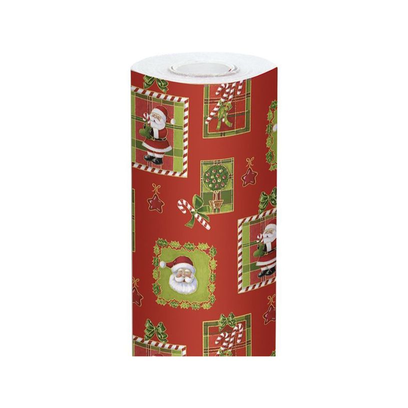 3065502113020-Clairefontaine Alliance - Papier cadeau - 70 cm x 50 m - 60 g/m² - motif Père Noël-P_211302_1-0