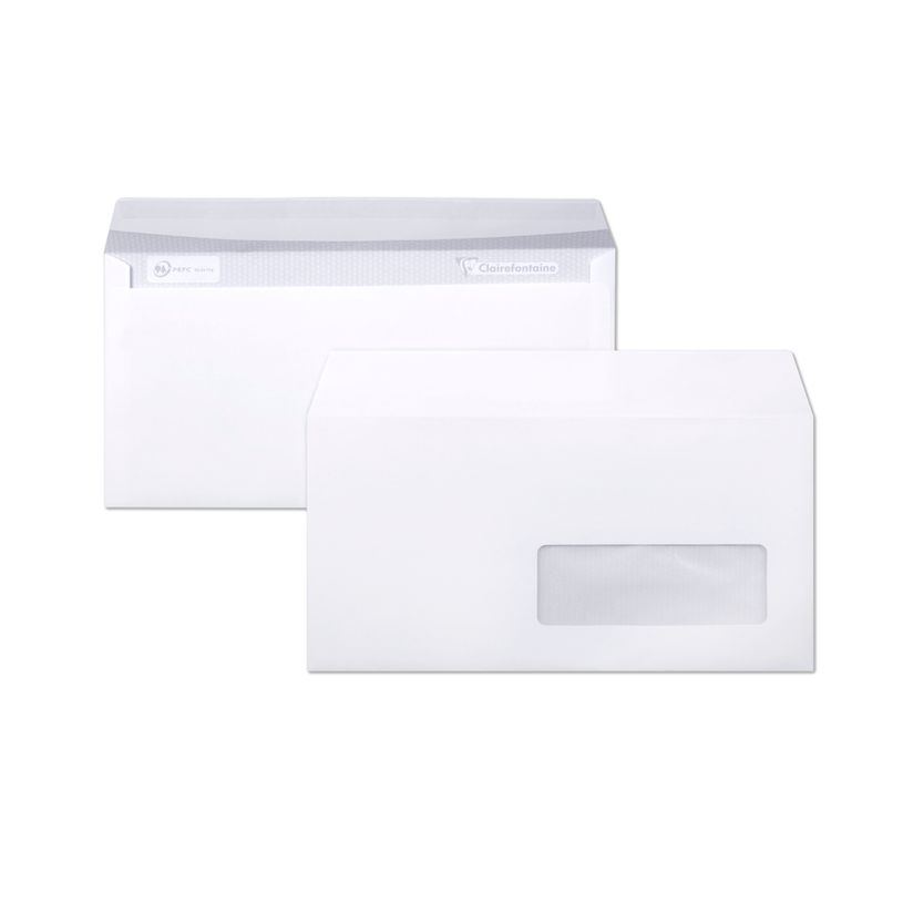 3329680160109-Clairefontaine Clairalfa - 250 Enveloppes DL 110 x 220 mm - 90 gr - fenêtre 35x100 mm - blan-P_211601_3-2