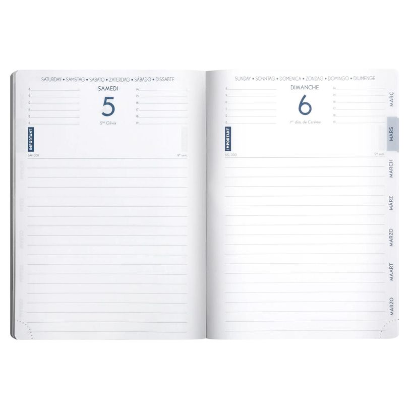 3660942000192-Agenda Winner - 1 jour par page - 15 x 21 cm - disponible dans différentes couleurs- Exacompta--4