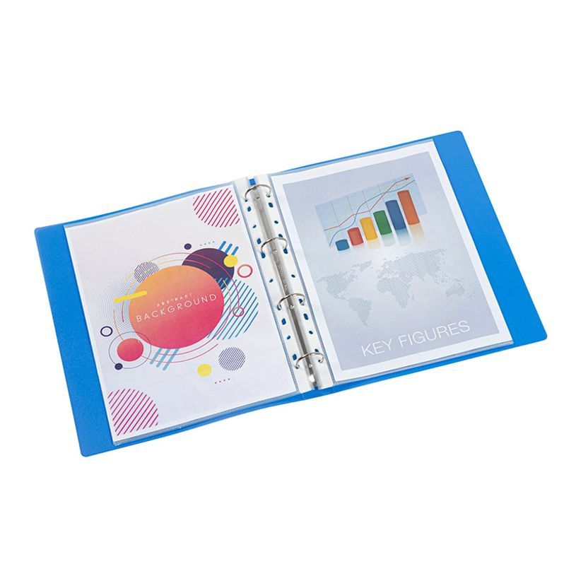 3135252180839-Viquel Propyglass - Classeur à anneaux - Dos 35 mm - A4 - disponible dans différentes couleurs--11