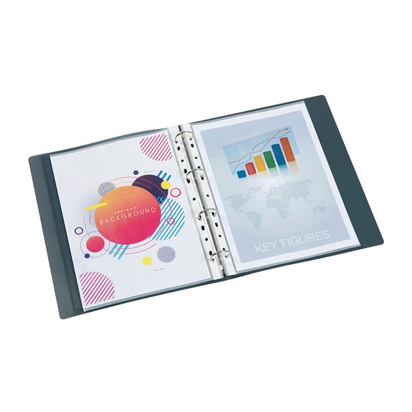 3135252181393-Viquel Propyglass - Classeur à anneaux personnalisable - Dos 35 mm - A4 - disponible dans différente--15
