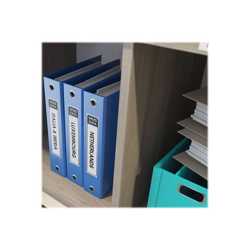 4977766628310-Brother DK-2221 - Ruban d'étiquettes auto-adhésives - 1 rouleau (29 mm x 30,48 m) - fond bl-P_222100_2-1