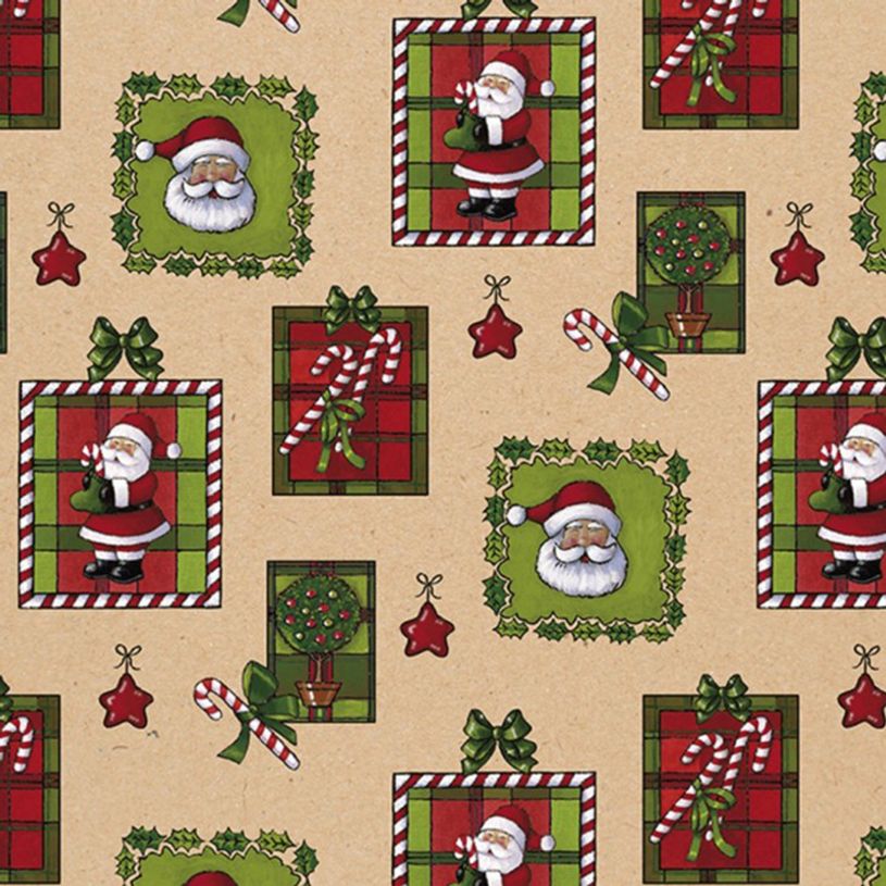 3065502237993-Clairefontaine - Papier cadeau - 70 cm x 2 m - 60 g/m² - différents motifs Noël-P_223799_5-4