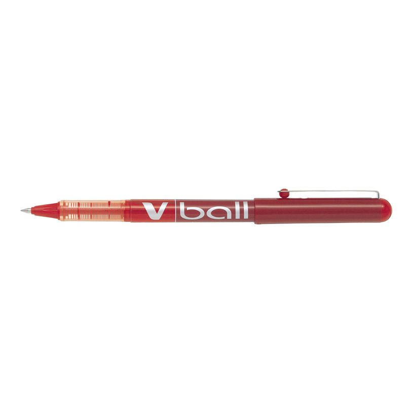 23053038-Pilot V Ball - Bolígrafo - rojo - 0.5 mm - extrafino-P_2305303_4-2