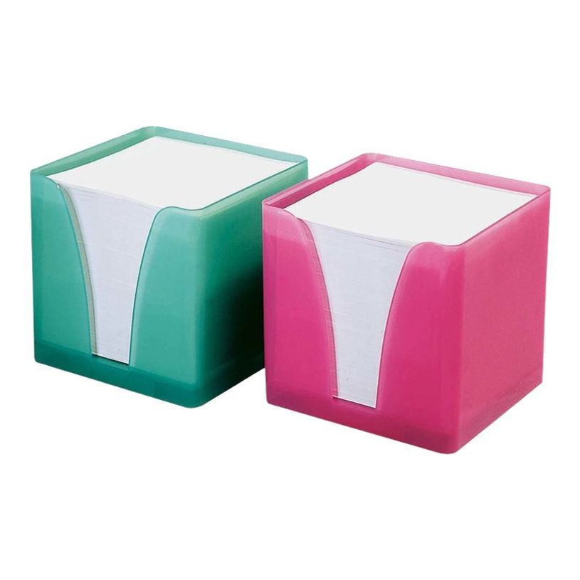 3371010502035-Quo Vadis - Bloc Cube avec support plexi - blanc-P_2343910_1-0