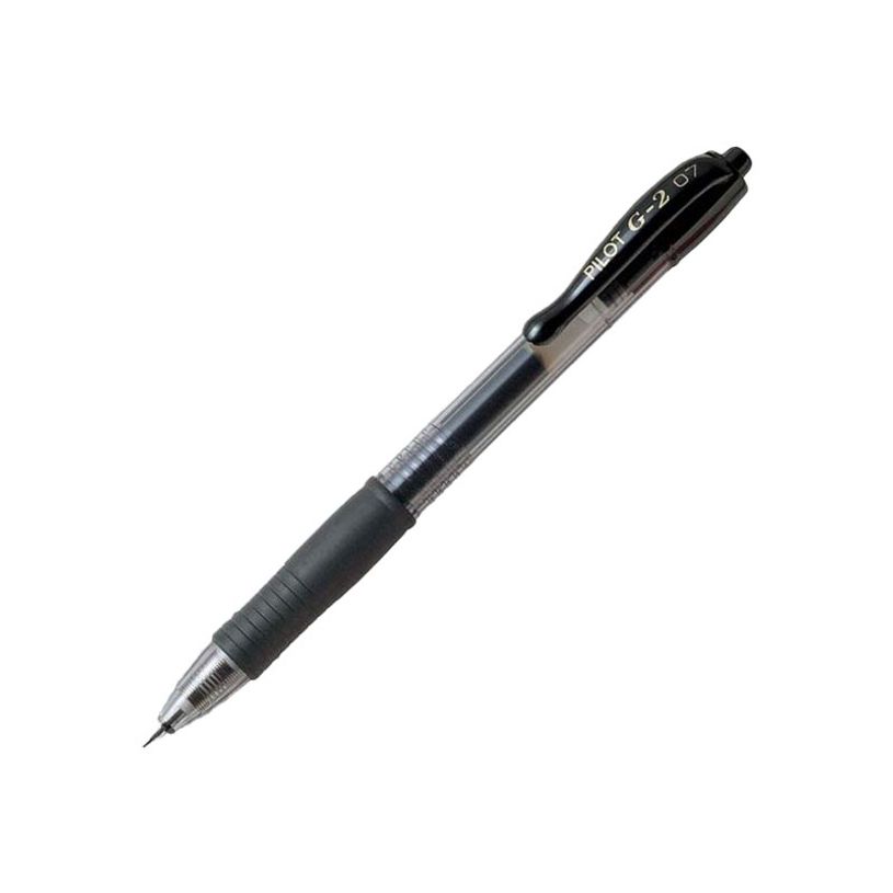 4902505163166-Pilot G-2 - Roller encre gel rétractable - 0,7 mm - noir-P_2427101_1-0