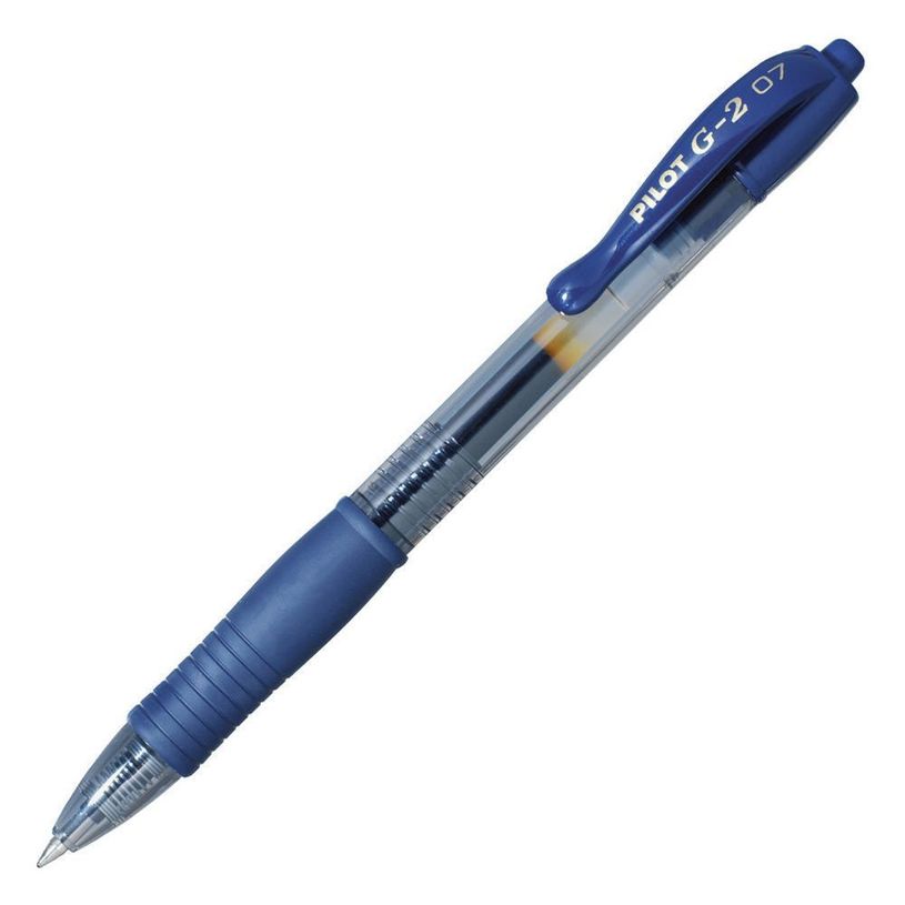 4902505163180-Pilot G-2 - Roller encre gel rétractable - 0,7 mm - bleu-P_2427202_1-0