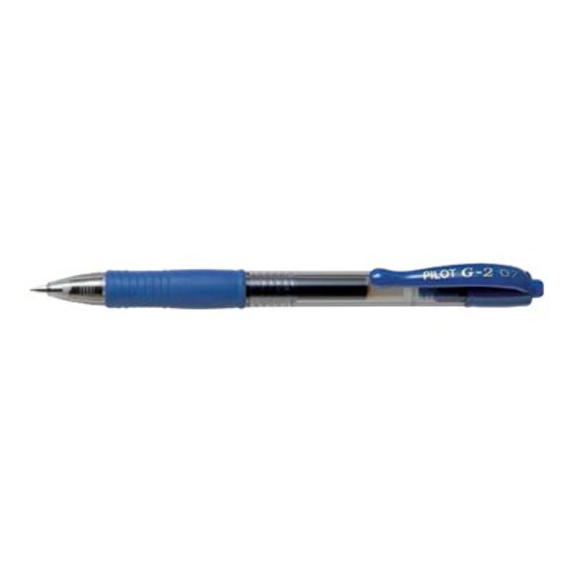 4902505163180-Pilot G-2 - Roller encre gel rétractable - 0,7 mm - bleu-P_2427202_2-1