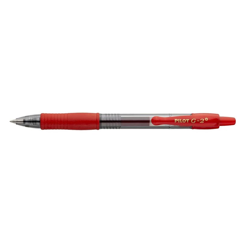 4902505163173-Pilot G-2 - Roller encre gel rétractable - 0,7 mm - rouge--1