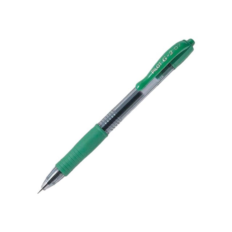 4902505166549-Pilot G-2 - Roller encre gel rétractable - 0,7 mm - vert-P_2427404_1-0