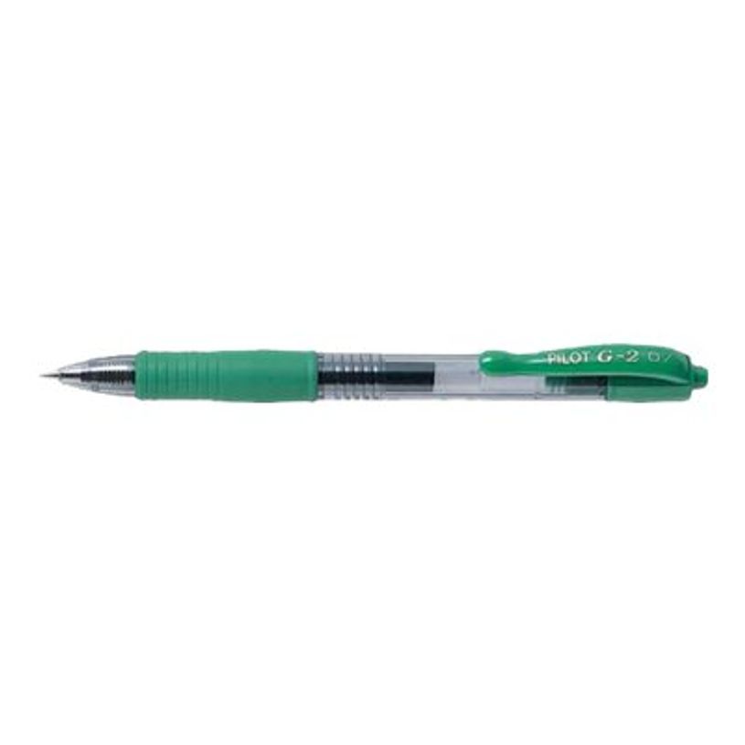 4902505166549-Pilot G-2 - Roller encre gel rétractable - 0,7 mm - vert-P_2427404_2-1