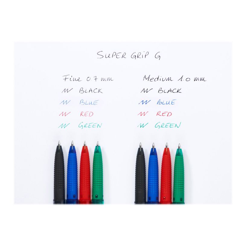 4902505524240-Pilot SuperGrip G - Stylo à bille - noir - 1 mm-P_2530101_3-1