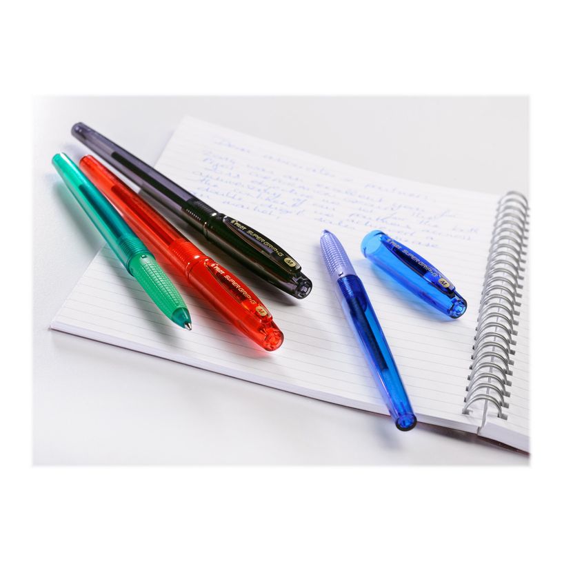 4902505524240-Pilot SuperGrip G - Stylo à bille - noir - 1 mm-P_2530101_5-4