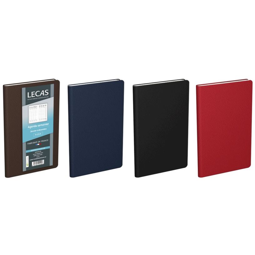3147281254207-Agenda de poche Classique - 1 semaine sur 2 pages - 9 x 13 cm - disponible dans différentes couleurs ---0