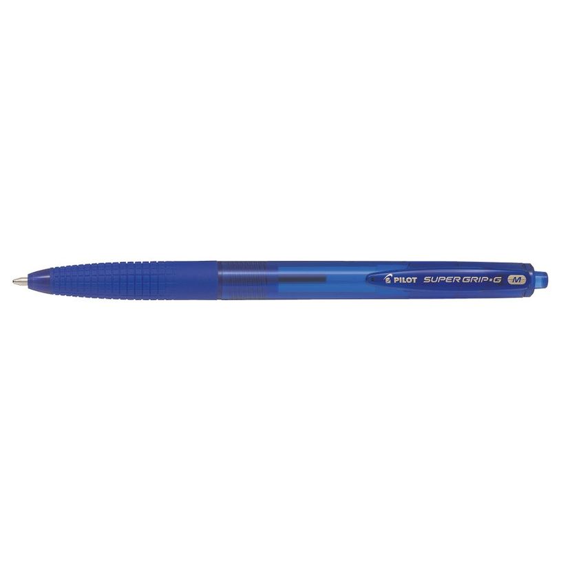 4902505524424-Pilot Super Grip-G - Stylo à bille - bleu - encre à huile - 1 mm - rétractable-P_2605209_1-0